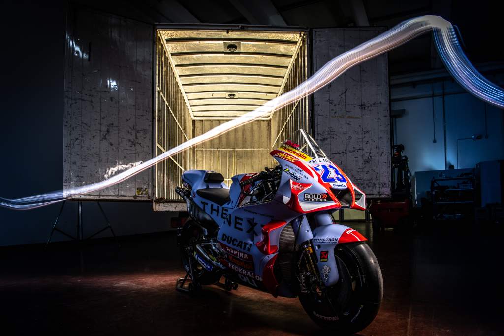 Gresini debuts striking MotoGP livery for first Ducati season