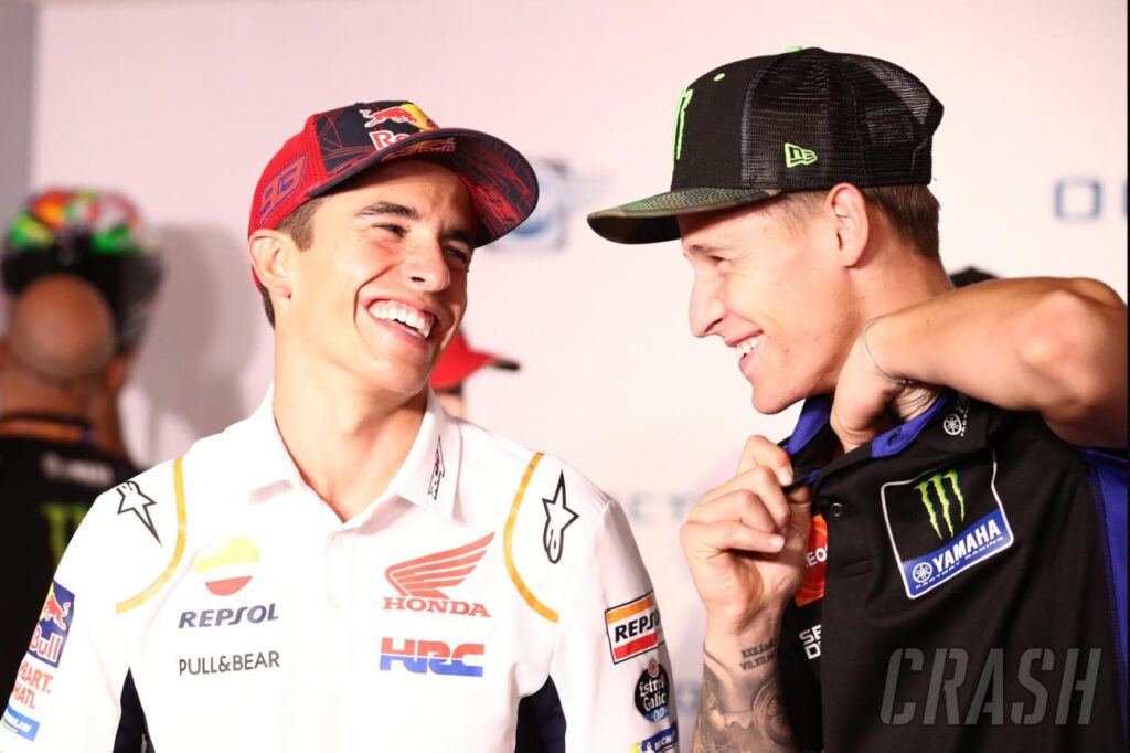 MotoGP: Fabio Quartararo 'the best right now, but he needs help from Yamaha' - Marc Marquez |  MotoGP