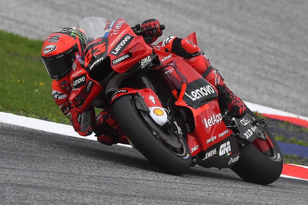 Bagnaia takes 3rd consecutive MotoGP win in Austria, Binder 7th