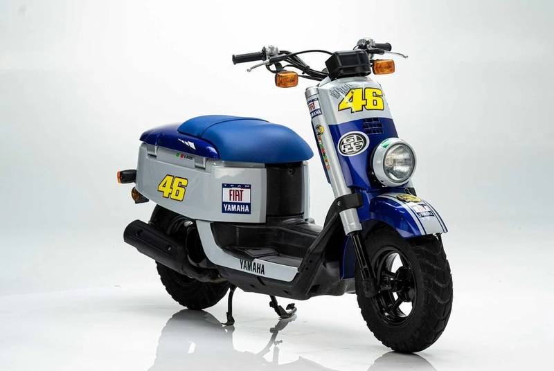 Valentino Rossi's Personal Yamaha Scooter Is A Perfect Collectible
