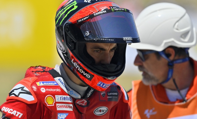 MotoGp Ducati: bad news for Pecco Bagnaia at Misano
