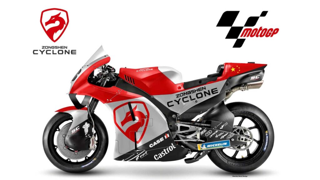 Designer Dreams Up Zongshen-Badged 2022 Aprilia RS-GP MotoGP Bike