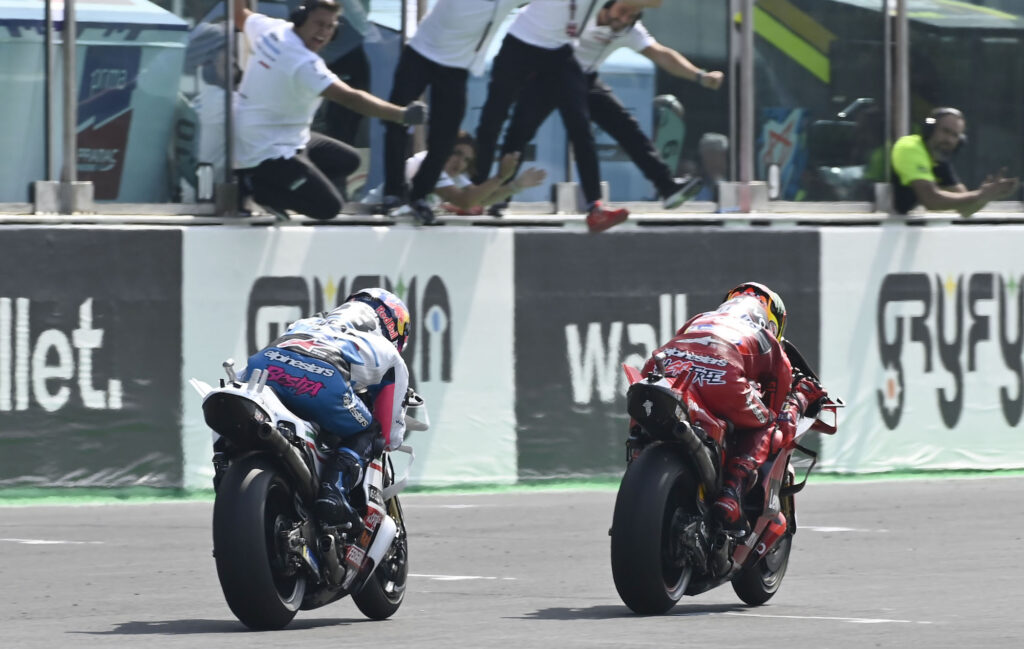 "He risked too much, we don't like it" - Ducati b...