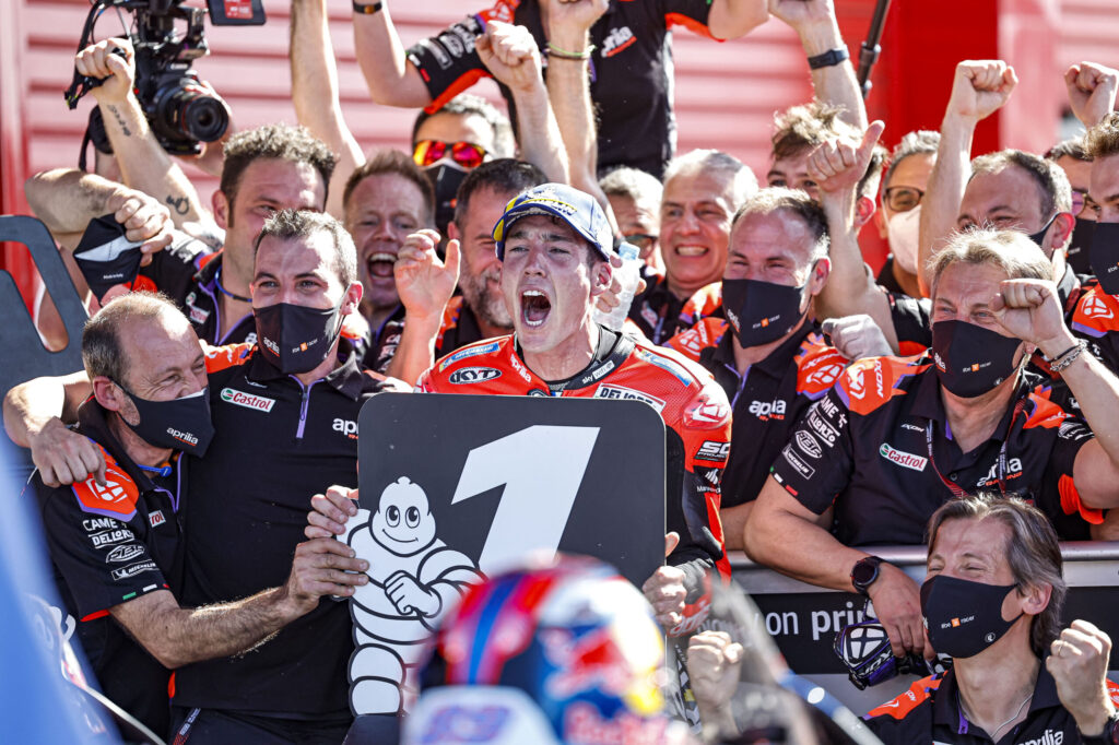 Aprilia Secures Iconic MotoGP Win!