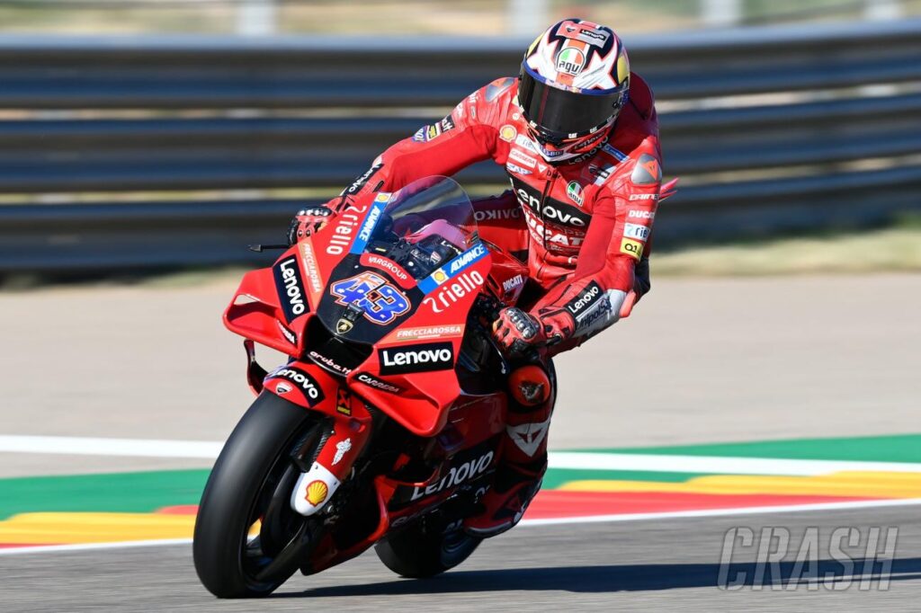 Aragon MotoGP: Jack Miller leads Ducati fifth in FP3 as Aleix Espargaro, Marc Marquez miss out on top ten |  MotoGP