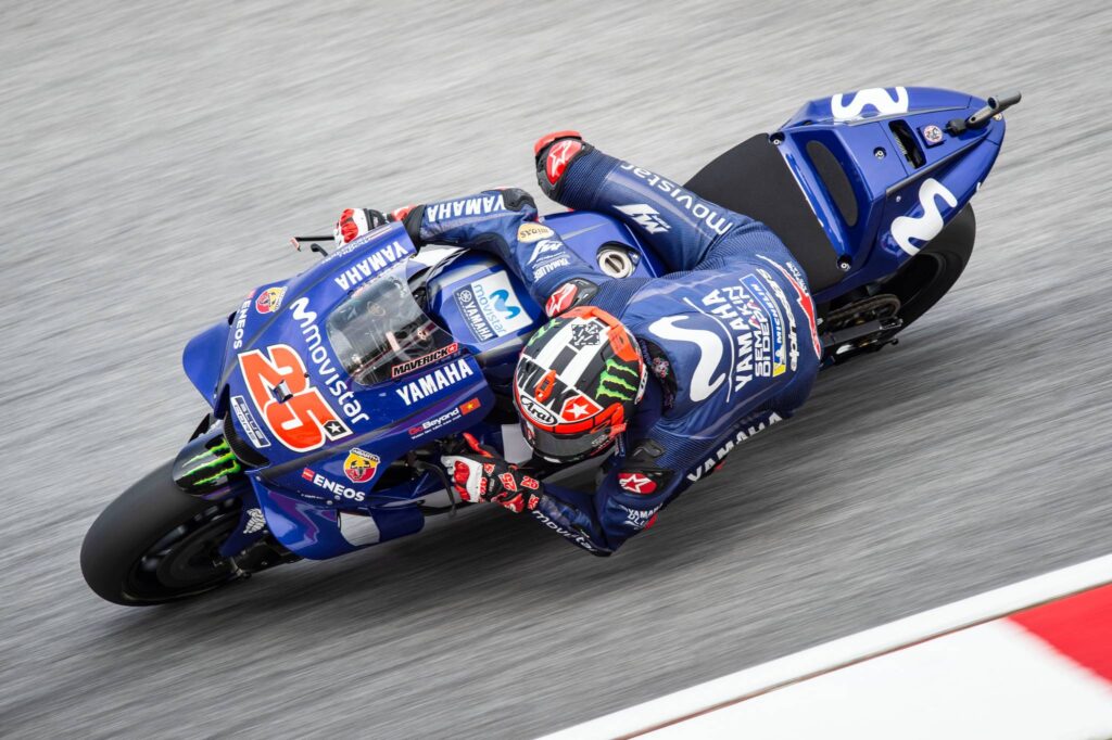Vinales 'quick, consistent without pushing at maximum'