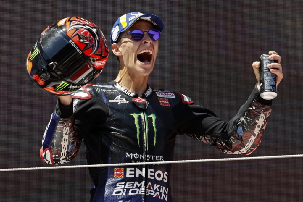 Quartararo extends lead in title race with victory at Catalunya MotoGP