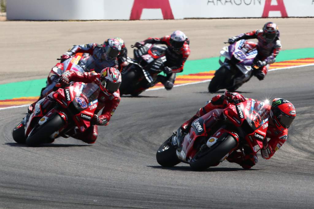 Bagnaia: I don't want other Ducatis to help me win MotoGP title