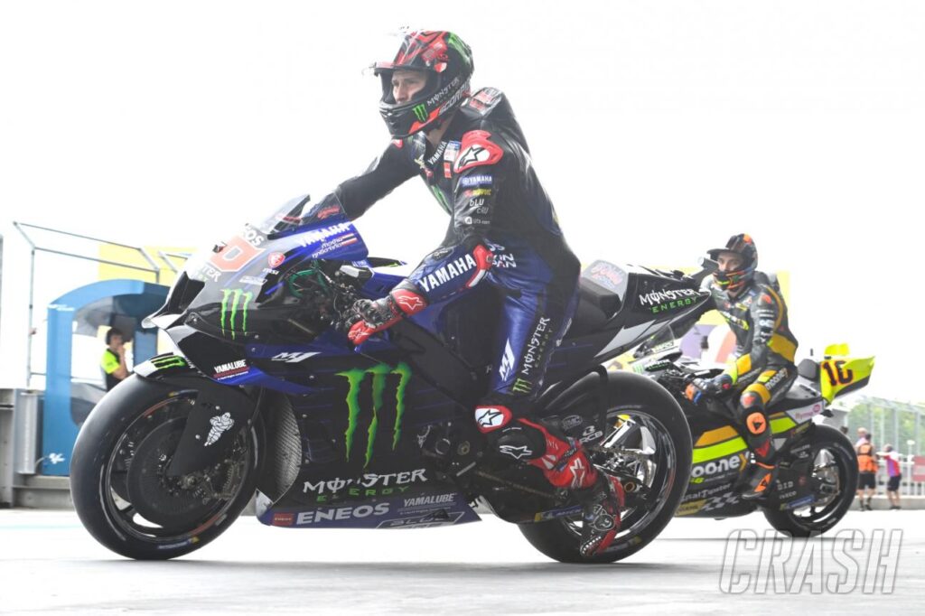 Thailand MotoGP: Luca Marini: Fabio Quartararo tow 'was nothing' - 'Nobody bothers Marc Marquez for this' |  MotoGP