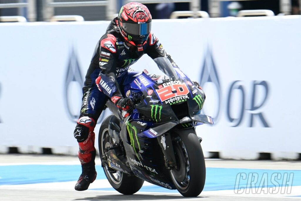 Thailand MotoGP: Fabio Quartararo: 'We are engine limited in a lot of places, grip is much lower' |  MotoGP