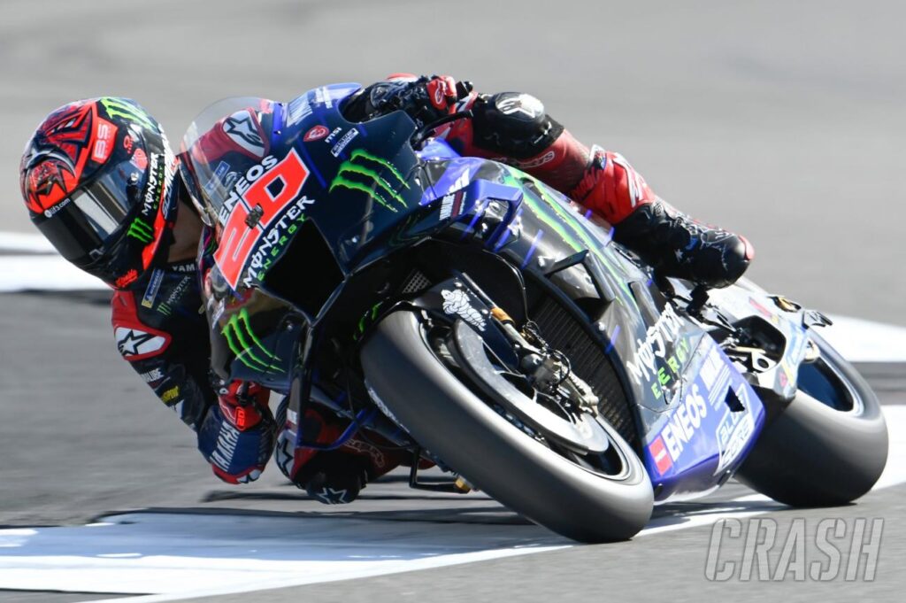 British MotoGP: Fabio Quartararo fights off Suzuki, Aprilia and Ducati challenge to top Silverstone FP2 |  MotoGP