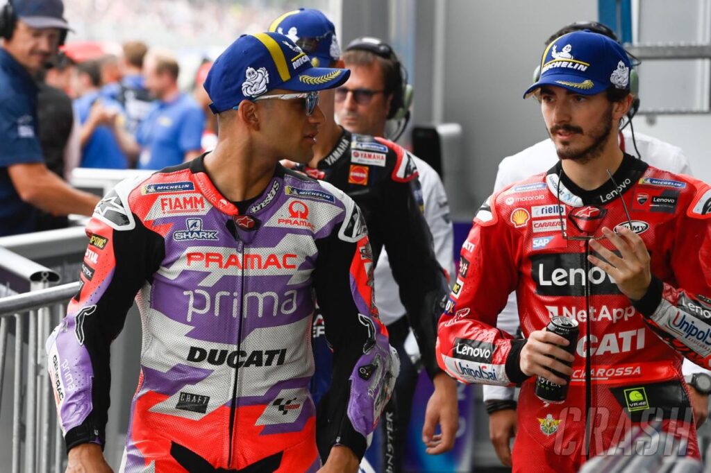MotoGP: Jorge Martin: 'I would have fought' Bagnaia - is there division creeping in at Ducati?  |  MotoGP