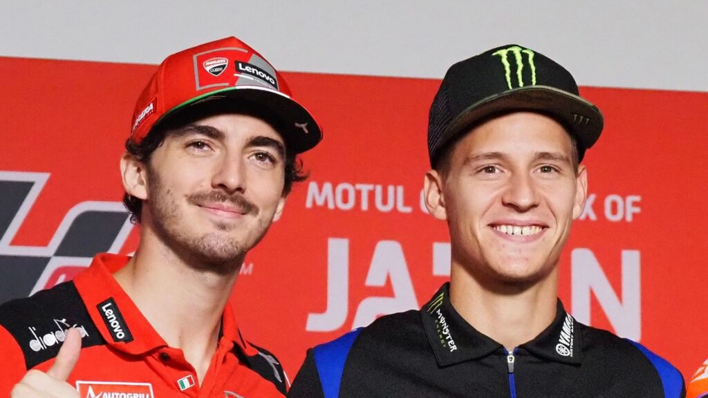 MotoGp, Pecco Bagnaia vs Fabio Quartararo: the former champion is out of balance