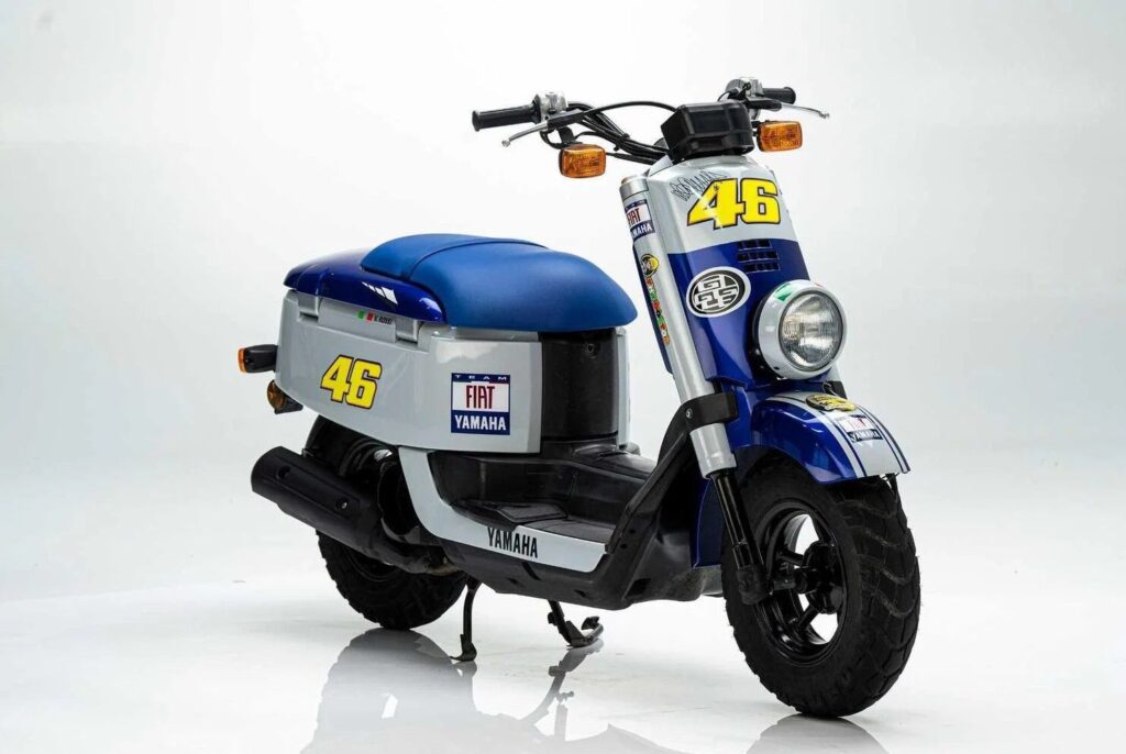A Chance To Own Valentino Rossi's Personal Yamaha From His MotoGP Days