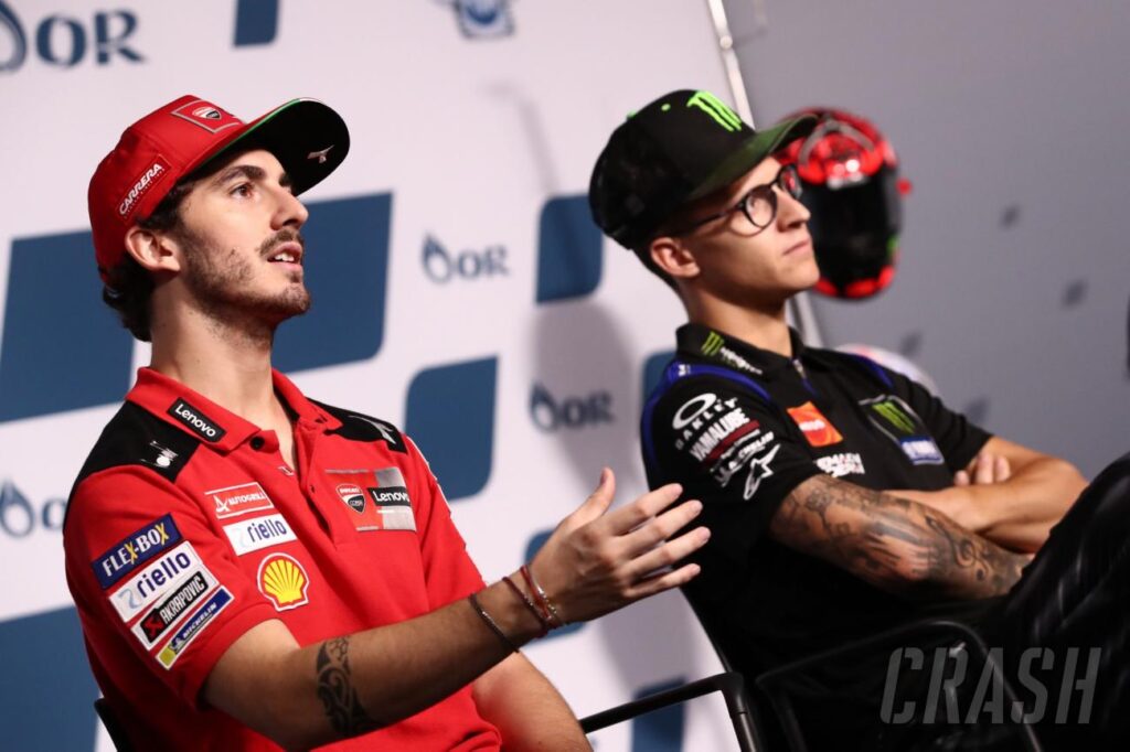 Phillip Island MotoGP: Joan Mir picks his favorite title: 'Bagnaia the fastest, has something more' |  MotoGP