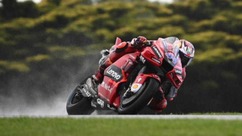 MotoGP: Jack Miller taken out by rival as Spain's Alex Rins wins at Phillip Island