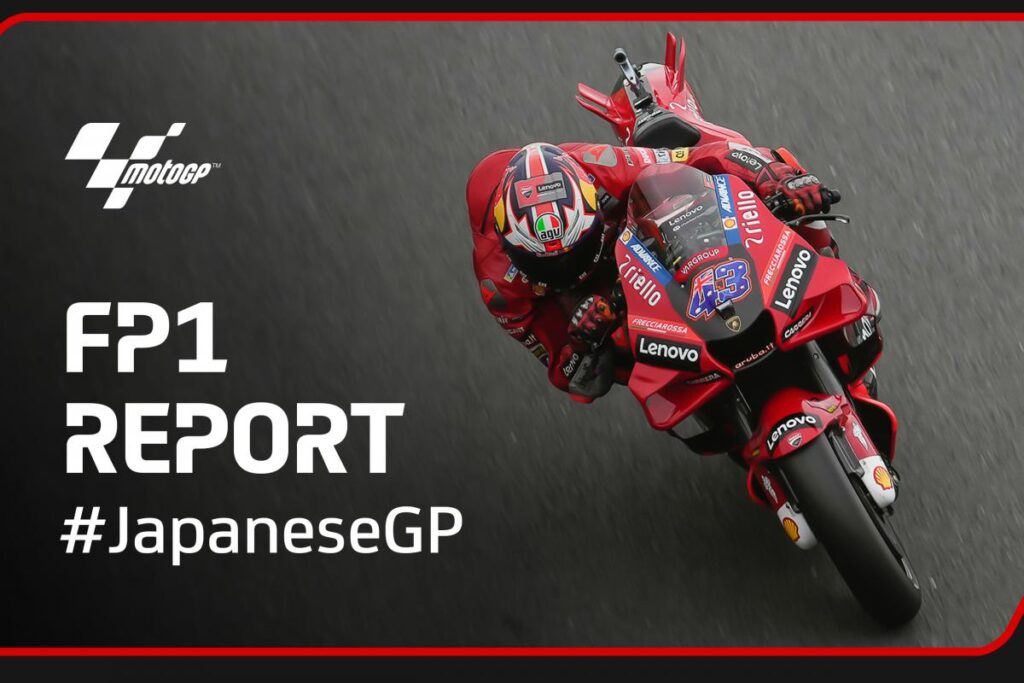 Miller leads the way in Ducati Friday one-two