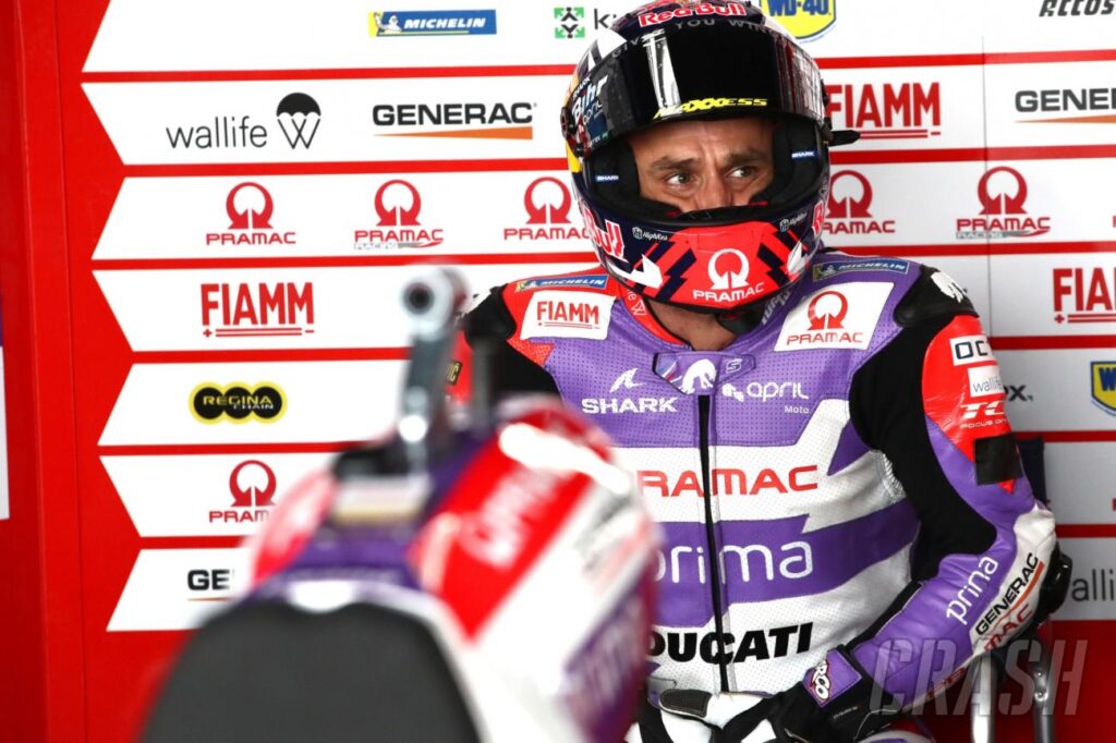 Australian MotoGP: Johann Zarco: 'Problem on the start, full tank, could not bring the bike anywhere' |  MotoGP