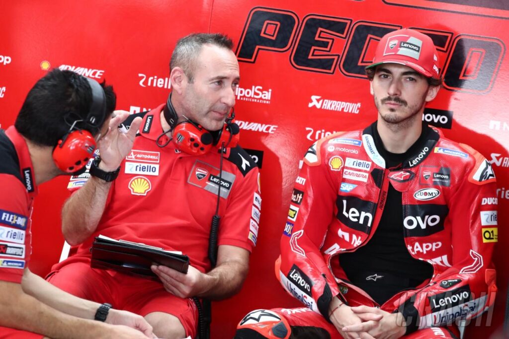 Malaysian MotoGP: Ducati garage nerves revealed as Francesco Bagnaia battled Enea Bastianini |  MotoGP