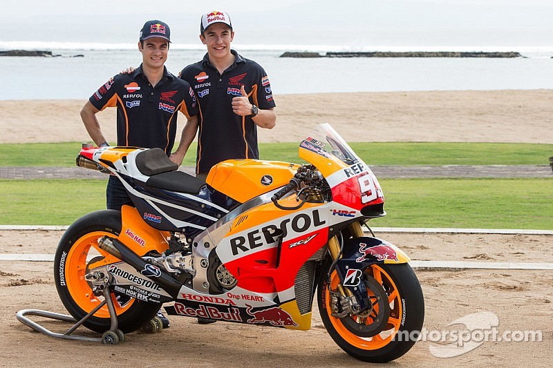 Marquez and Pedrosa unveil new HRC MotoGP livery in Bali