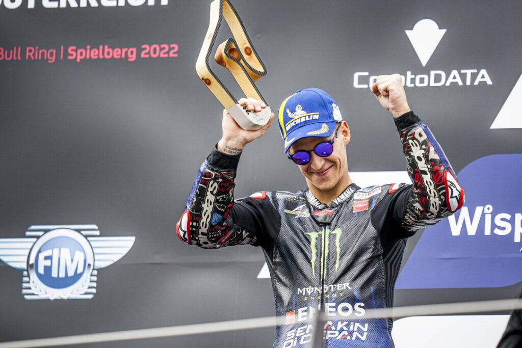 Quartararo ‘fought like a lion’ amidst Austrian GP charge