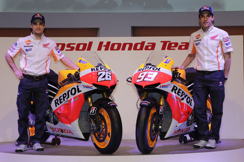 Repsol Honda presents 2013 rider line-up and livery to the world