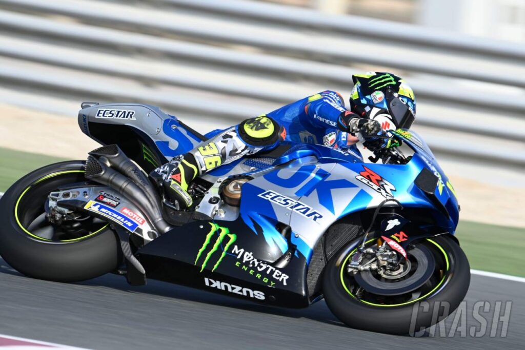 Qatar MotoGP: Joan Mir 11th heading into FP3, says 'We have margin to improve' |  MotoGP