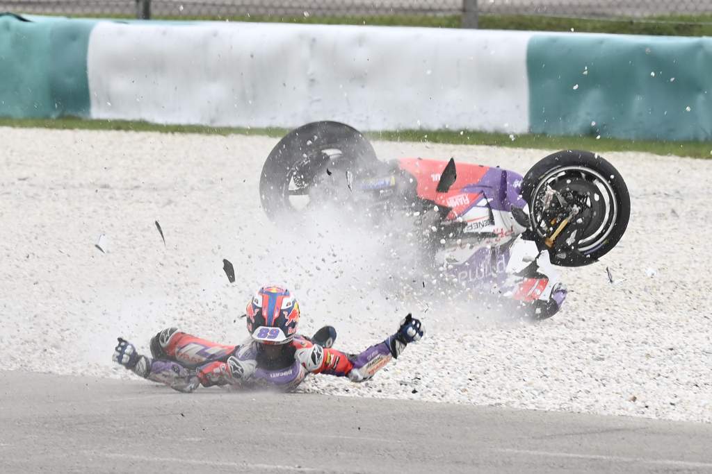 The 2023 boost Martin got despite crash from Sepang lead