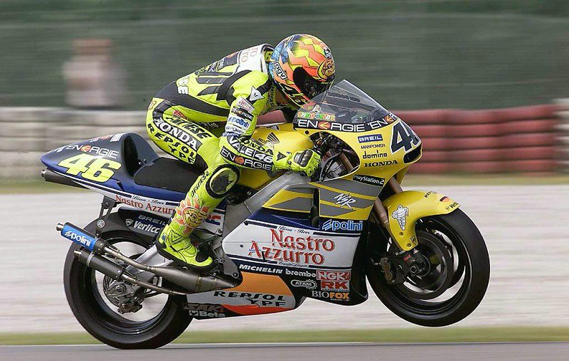 The one championship-winning Honda that Valentino Rossi...
