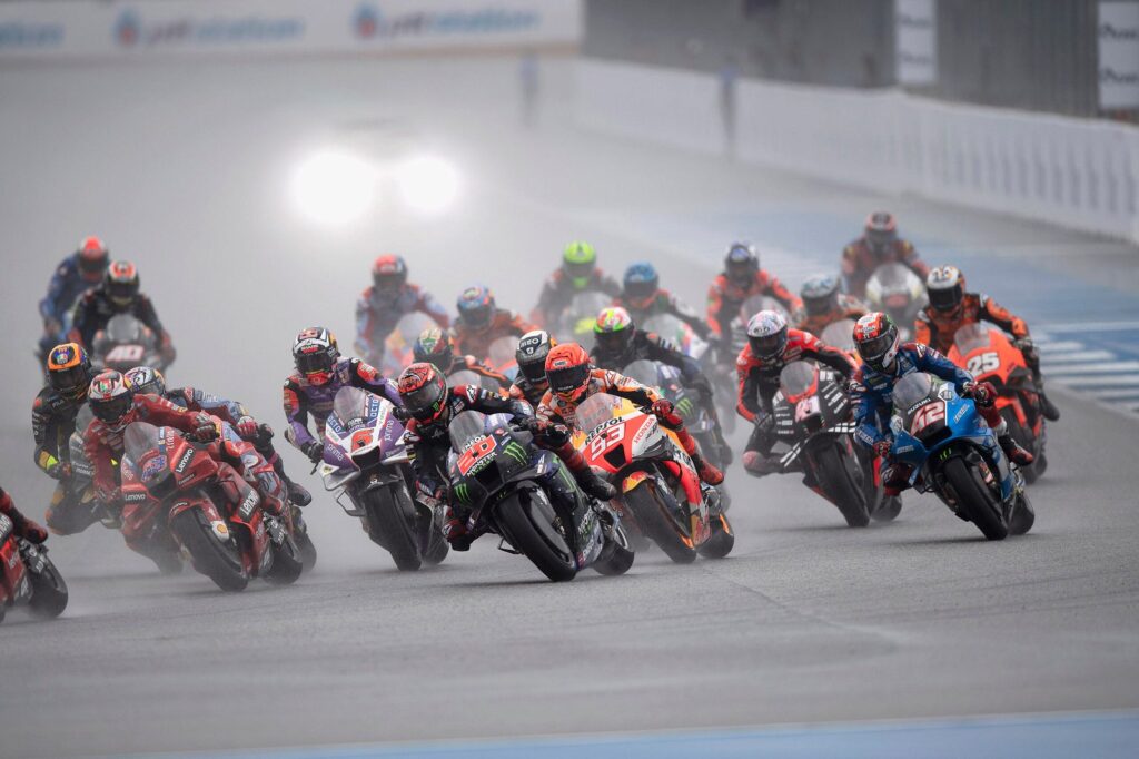 start of the thai motogp