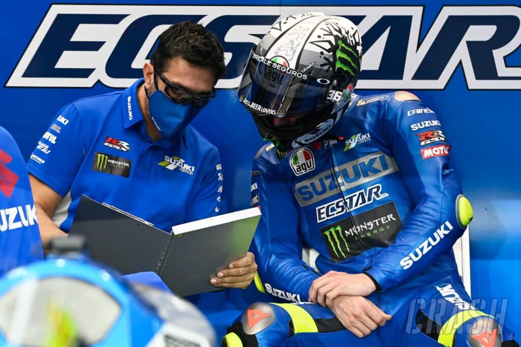 Portimao MotoGP: Joan Mir without crew chief Carchedi, O'Kane to replace |  MotoGP