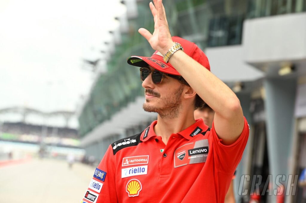 MotoGP: Ducati: Francesco Bagnaia's 'numbers unmistakable, detractors are simply haters' |  MotoGP