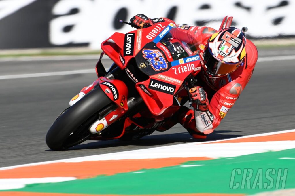 Valencia MotoGP: Jack Miller fastest in FP3 as Francesco Bagnaia narrowly avoids Q1 |  MotoGP