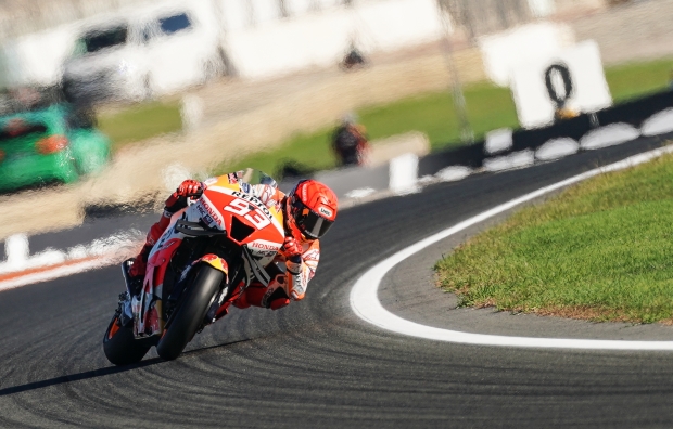 Scorching second on the grid for Marquez at Valencia finale