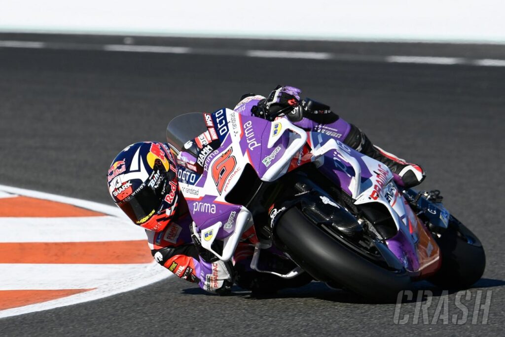 Valencia MotoGP: Johann Zarco fastest in final warm-up session of the season |  MotoGP