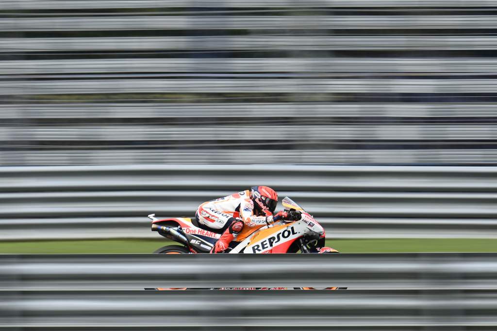 Another big behind Marquez is right back on the MotoGP pace