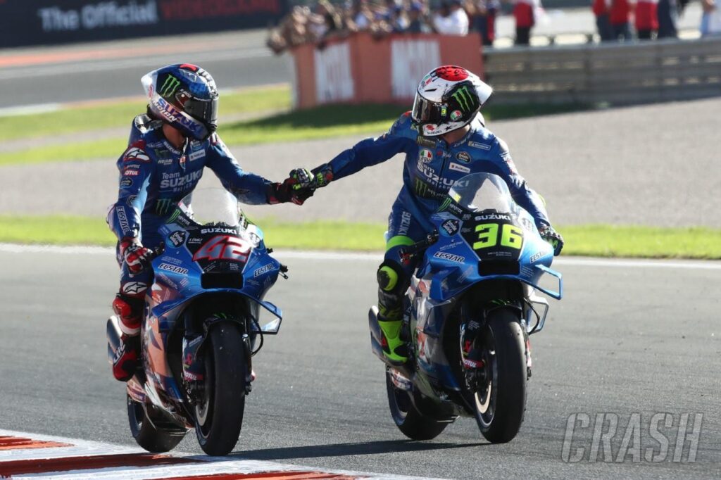 Valencia MotoGP: Joan Mir: 'Wow, what a shame.  I don't understand Suzuki's decision' |  MotoGP