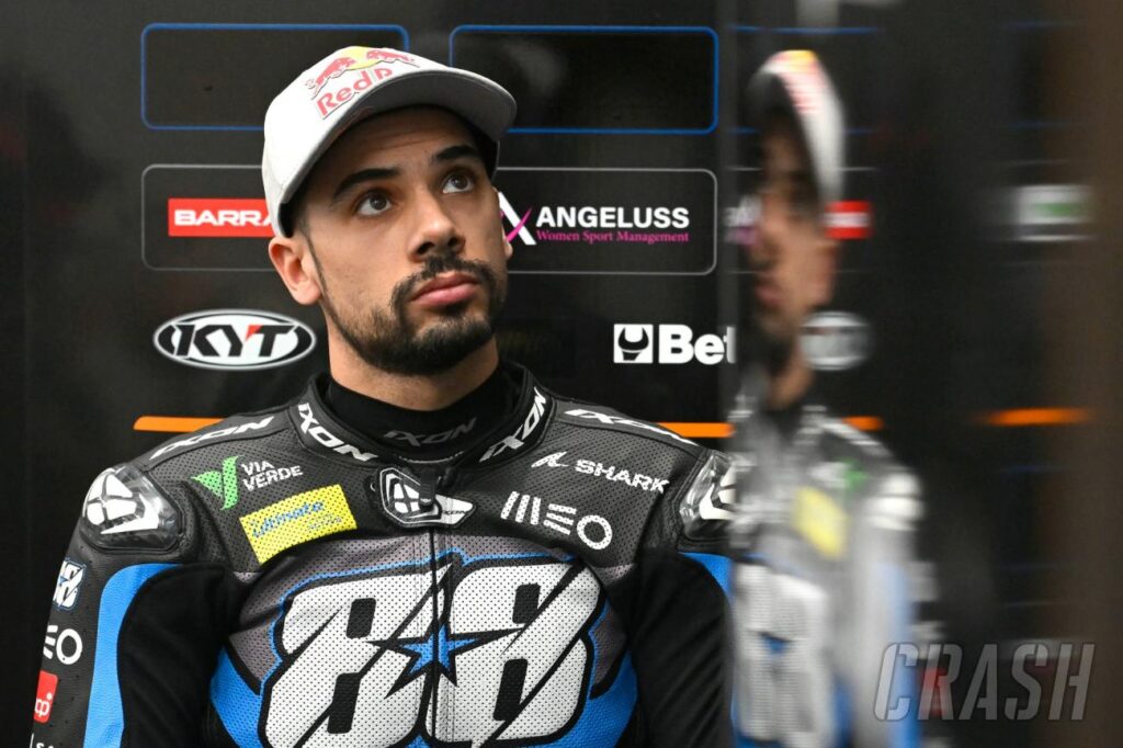Valencia MotoGP Test: Miguel Oliveira 4th but 1st day with Aprilia 'strange', Raul Fernandez 'couldn't sleep' |  MotoGP
