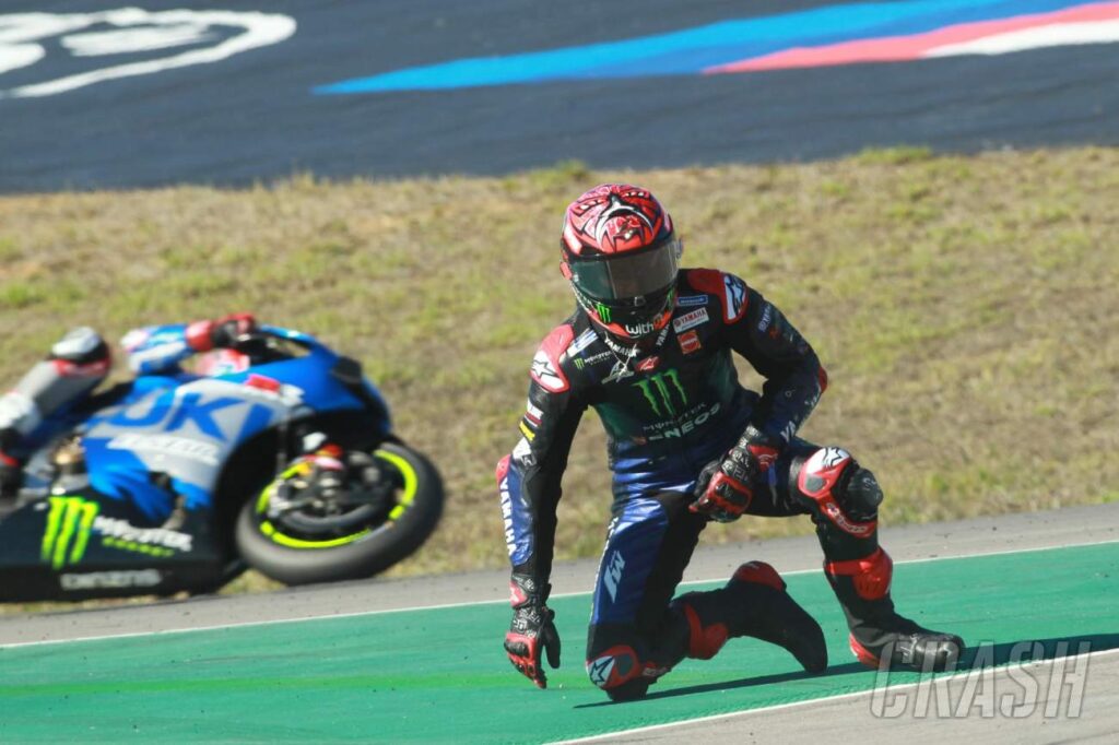 Valencia MotoGP: Quartararo: Focus on qualifying, still a chance of teams' title |  MotoGP