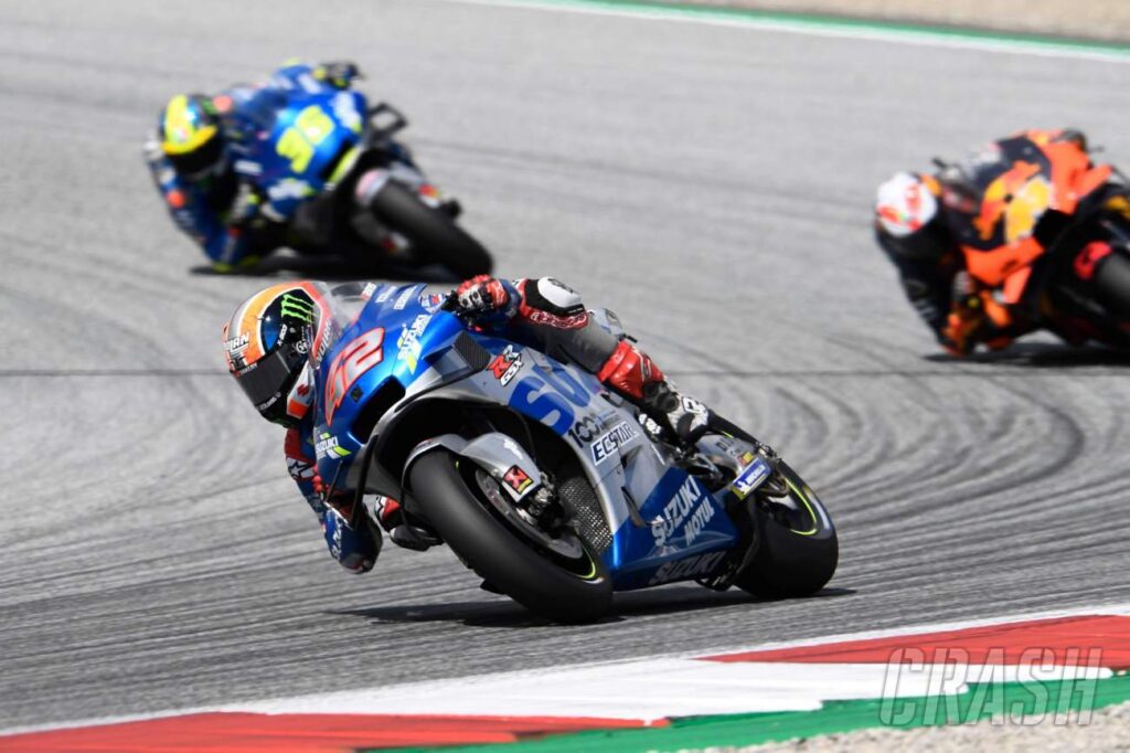 Austrian MotoGP: Rins rues costly Crash, felt he had pace to lead |  MotoGP