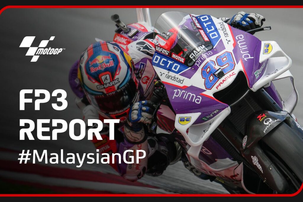 Martin fastest, Bagnaia to Q1 after a crash