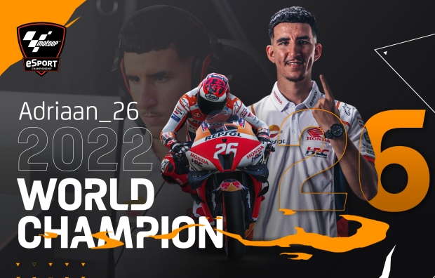 Adriaan_26 and Repsol Honda Team take eSport World Championship