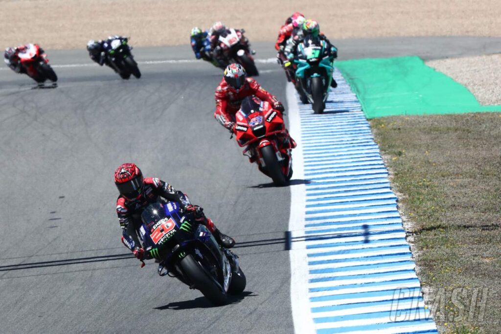 Jerez MotoGP: Quartararo 1st to 13th: Big issue with the arm, no power, 'lost' |  MotoGP