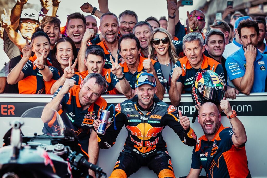 'Incredible'race from Brad Binder gave 'boost' to KTM, guarantees Francesco Guidotti: 'This podium was better than Qatar!'