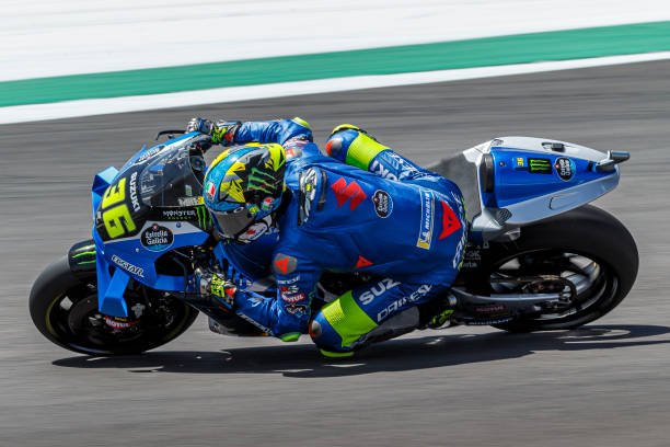 Joan Mir on the Suzuki