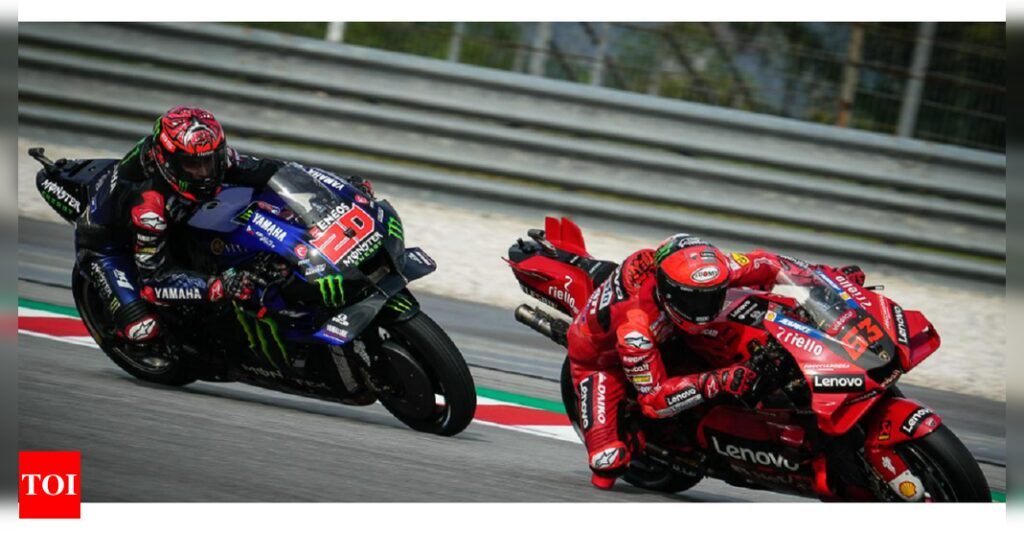 2022 MotoGP Final: Valencia GP to decide between Bagnaia, Quartararo's shot to title