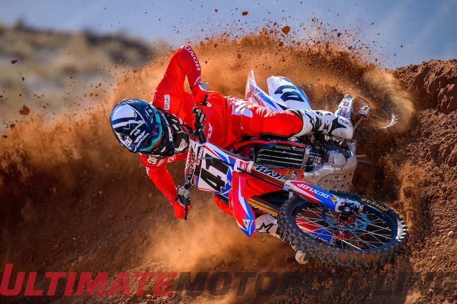 Honda’s Trey Canard CRF450R