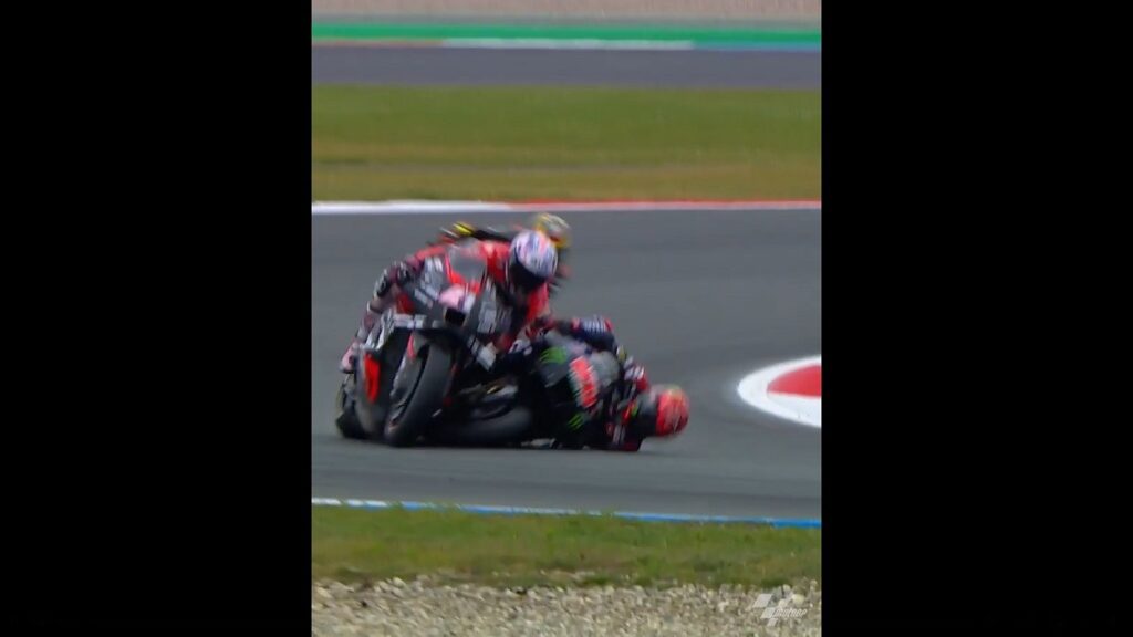 Video: Fabio Quartararo's rare mistake at Assen that marked the turning point in the MotoGP season