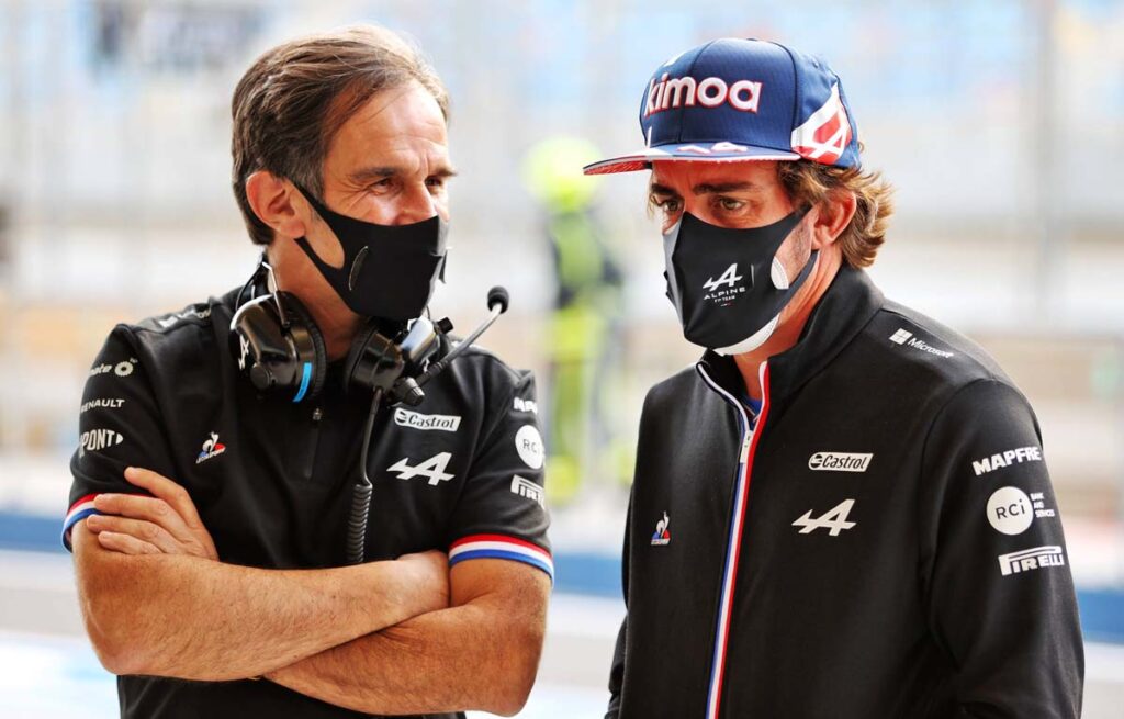 Davide Brivio Fernando Alonso