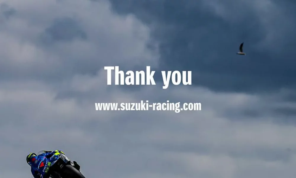 Team Suzuki Racing website to shut down end of 2022 after 23 years